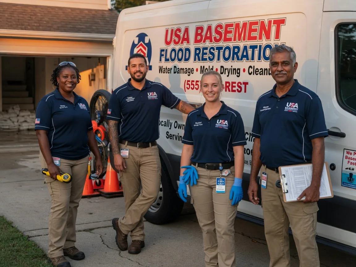 Basement Flood Cleanup company in Evans City, PA